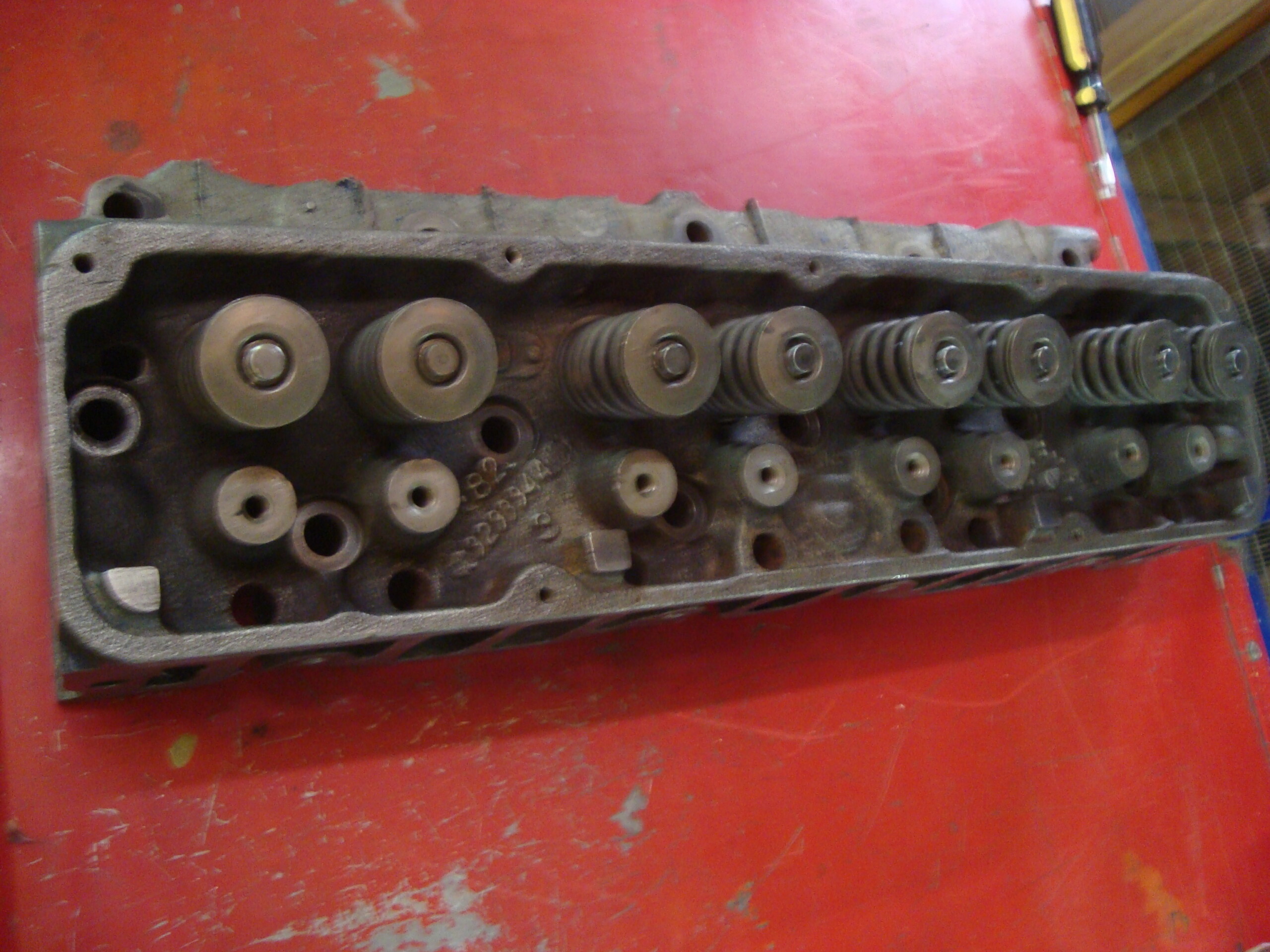 AMC 1982 Jeep V-8 360, 401 Used Cylinder Head. Around 400 Miles On It ...