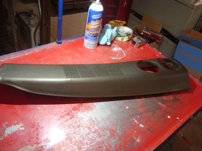 AMC 1967 Ambassador, Marlin, maybe Rebel right A/C dash pad. - Image 3