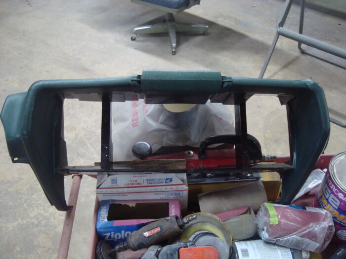 AMC 1967 Ambassador, Marlin, maybe Rebel left A/C dash pad.