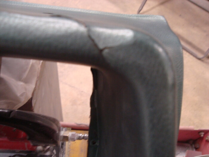 AMC 1967 Ambassador, Marlin, maybe Rebel left A/C dash pad. - Image 7