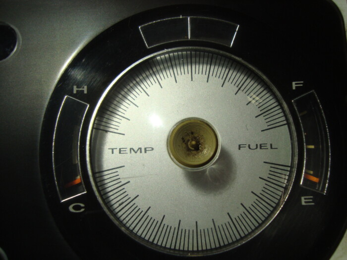 AMC Ambassador, Marlin, Rebel 1967 instrument cluster. - Image 4