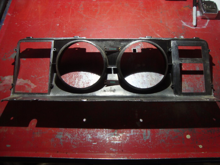 AMC Ambassador, Marlin, Rebel 1967 instrument cluster overlay. - Image 3