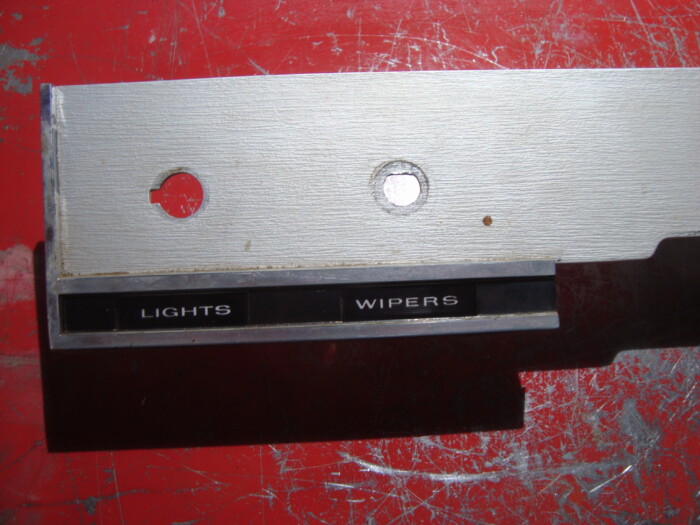 AMC Ambassador, Marlin, Rebel 1967 switch overlay. - Image 4