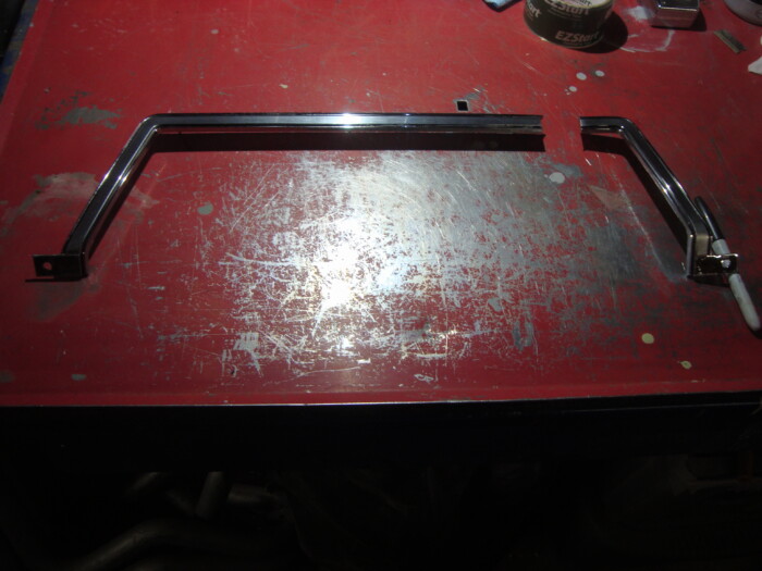 AMC Ambassador, Marlin, 1967 dash chrome trim .