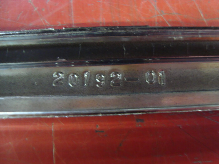 AMC Ambassador, Marlin, 1967 dash chrome trim . - Image 4