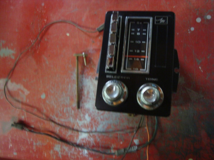 AMC 1967 Ambassador, Marlin, and Rebel radio