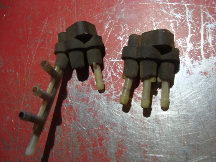 AMC Jeep thermo vacuum manifolds.