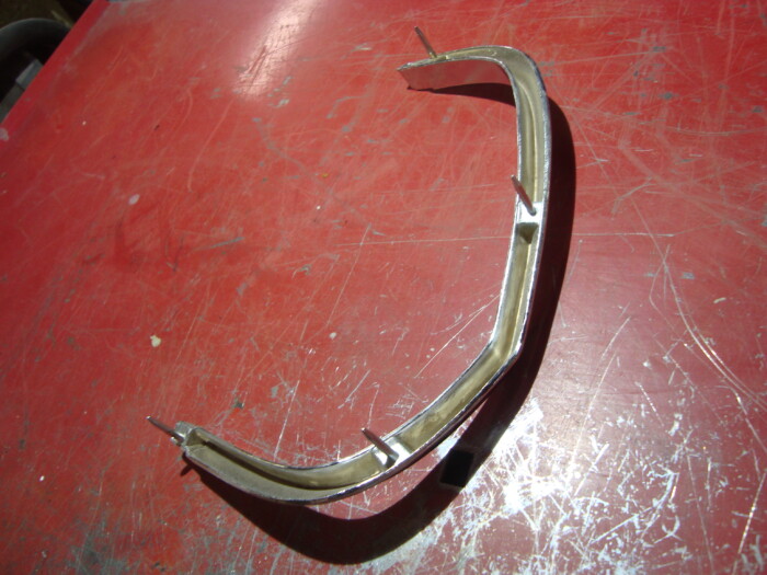 AMC 1967 Marlin front fender chrome. I think? Do your own home work, Not sure. - Image 3