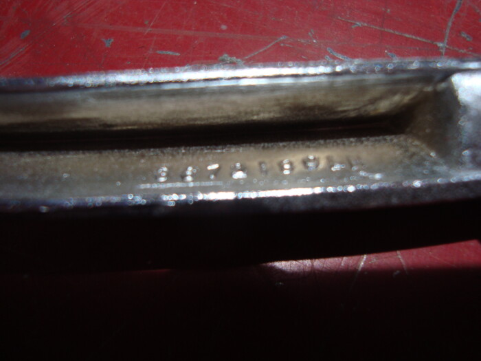 AMC 1967 Marlin front fender chrome. I think? Do your own home work, Not sure. - Image 4