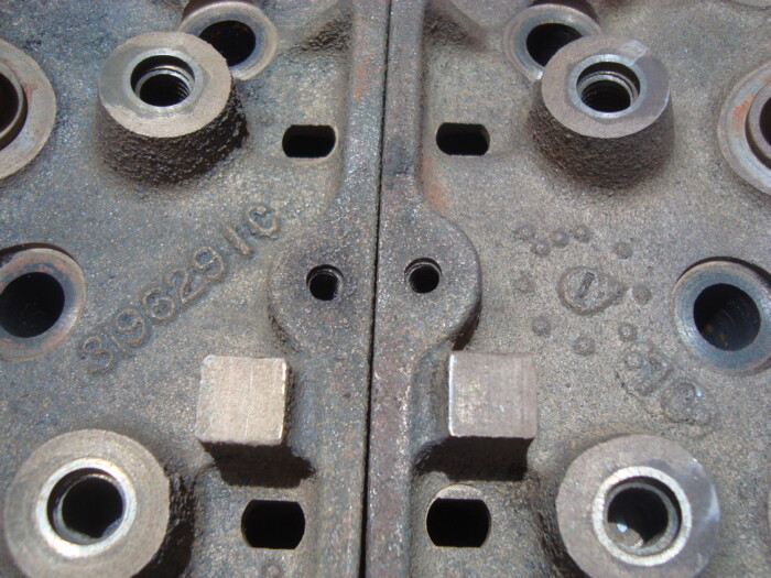 AMC AMX Javelin & others 1970 50.60 cc core heads. Cleaned and maged good. - Image 3