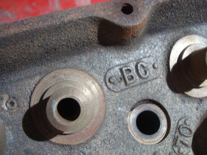 AMC AMX Javelin & others 1970 50.60 cc core heads. Cleaned and maged good. - Image 5