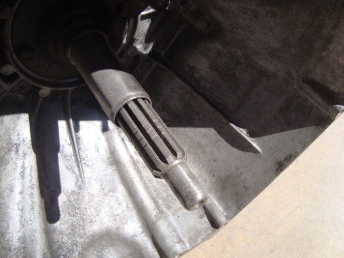 AMC AMX Javelin & others T-10 core transmission, bell, & Hurst comp linkage. - Image 3